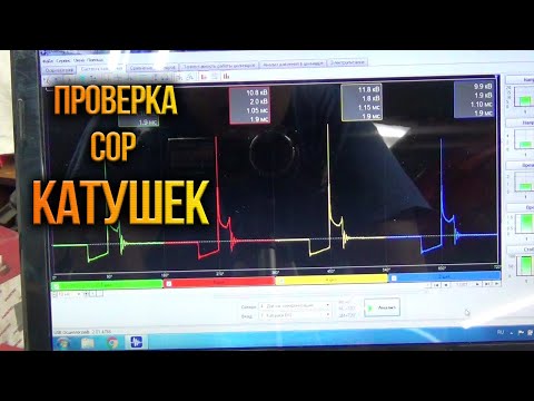 Проверка индивидуальных COP катушек
