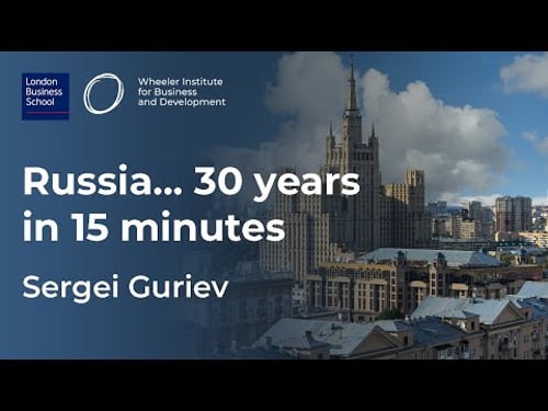 A brief history of Russia with Sergei Guriev