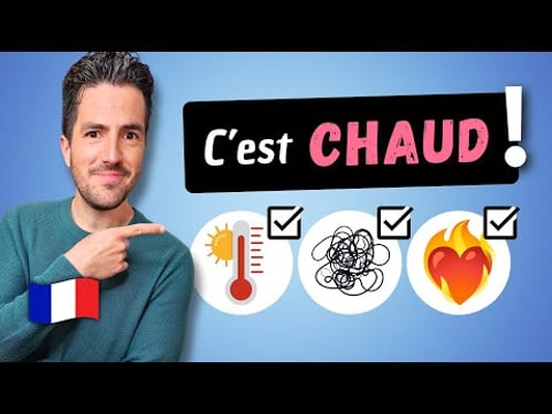 😜 20 FRENCH WORDS with different meanings | VOCABULARY lesson