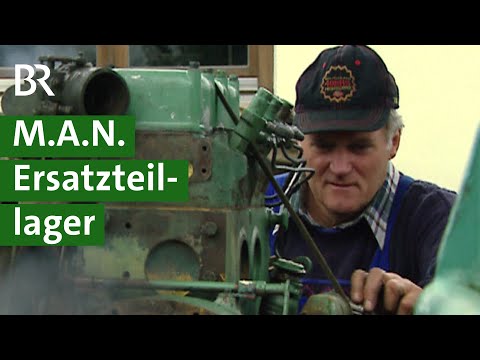Landmaschinen Doku: Landtechnik-Sammler und seine MAN Traktoren | Unser Land | BR