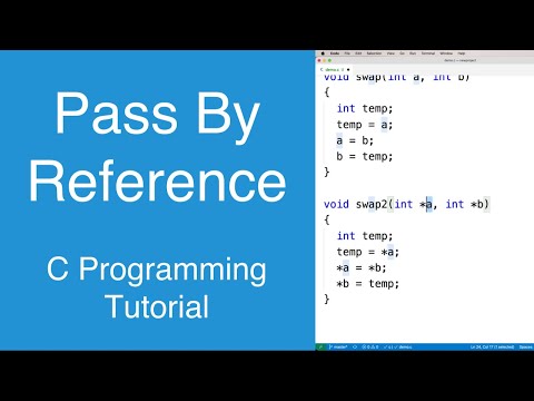 Pass By Reference | C Programming Tutorial