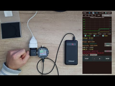 MUSTOOL UD18 Digital Tester Voltmeter Watt Current ON SMARTPHONE