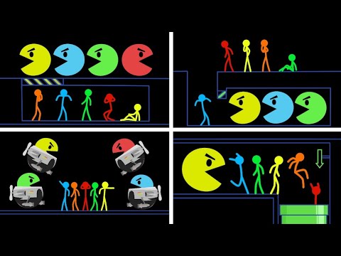 BEST COMPILATION - Stickman Animation Part 41-45 (FAN MADE)