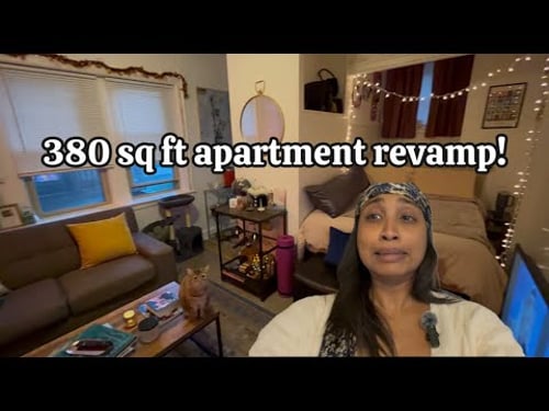 Reorganizing my 380 sq. ft apartment!
