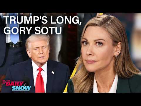 SOTU Recap: Trump Gets Tarantino-Gory & Award-Crazy in Record-Long Address | The Daily Show