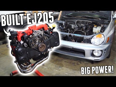 Building a MONSTER EJ205 For The WRX! - Time for BIG BOOST!