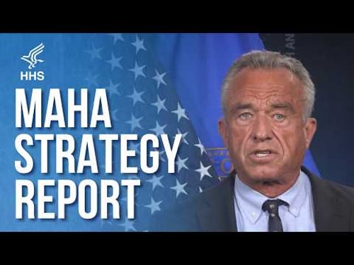 Secretaries Kennedy and Rollins on the MAHA Strategy Report
