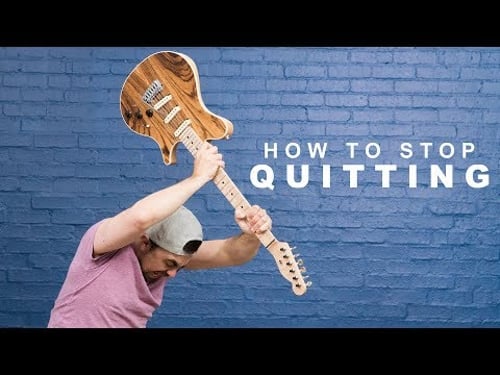 How to Stop Quitting Everything You Start