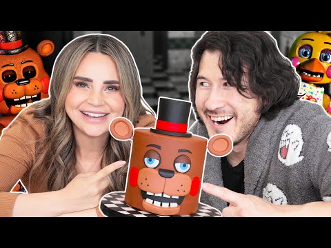 FIVE NIGHTS AT FREDDYS Fazbear CAKE ft Markiplier - NERDY NUMMIES