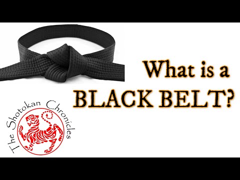 What is a Black Belt? And what do all the levels really mean?