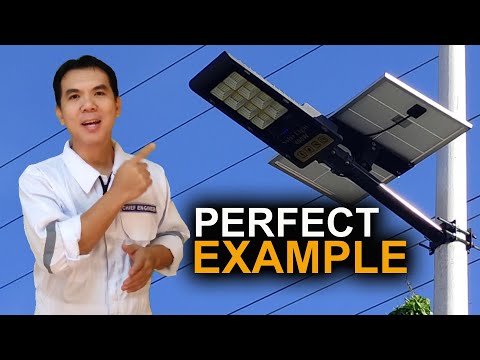 AYAW Mag-AUTO ON na SOLAR Street LIGHT - Isa sa Dahilan