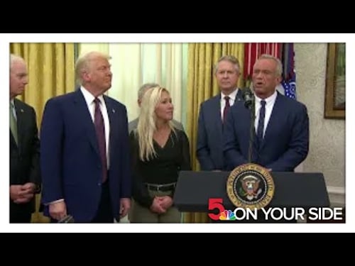 Robert F. Kennedy Jr. is sworn in on Thursday afternoon