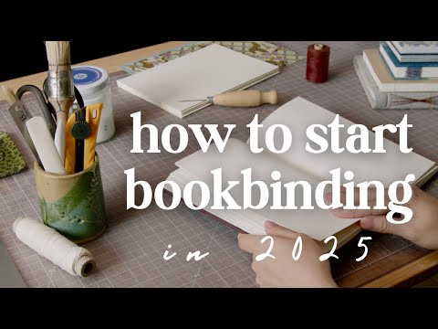 Start bookbinding this year β‘ how-to guide for beginners