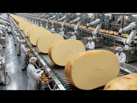 Inside the Pringles Factory How Potato Chips Become the Famous Stacked Chips