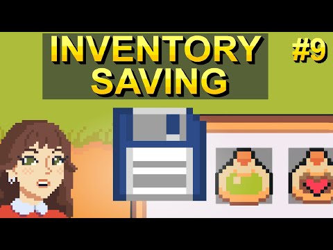 How to Save Items Positions in your Inventory - Top Down Unity 2D #9