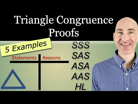 Triangle Congruence Proofs Explained SSS, SAS, ASA, AAS, HL