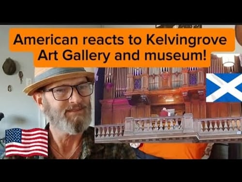 American reacts to Kelvingrove Art Gallery and Museum!