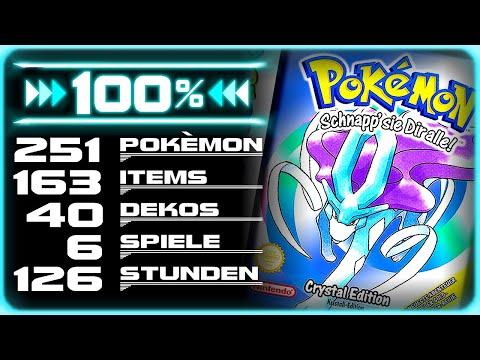 Ich habe den PERFEKTEN Pokémon Kristall Spielstand