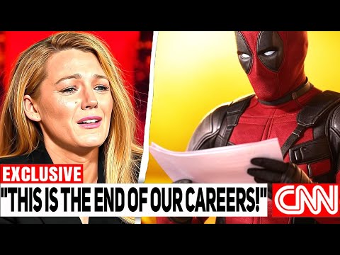 Blake Lively BREAKS DOWN As Ryan Reynolds Gets DRAGGED Over Deadpool Script Disaster!