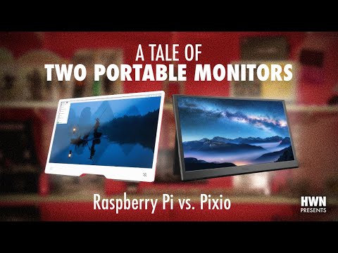 Raspberry PI Monitor Review compared to the Pixio Px160