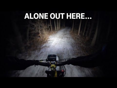 Solo Night Snow Ride | Clearing My Mind on the Trails