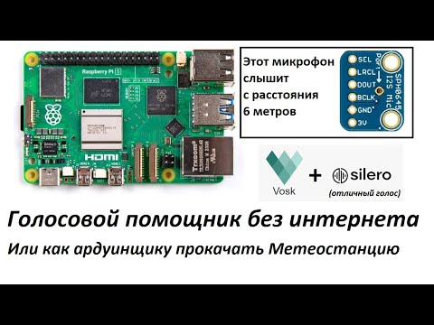 Raspberry Pi 5: голосовой помощник без интернета (Vosk + Silero)