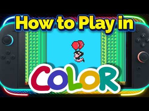 How to play Balloon Kid in COLOR on Switch!