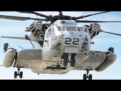 Largest US Helicopter Showing its Power During Super Heavy Lift