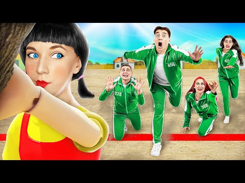 Игра в Кальмара в реальной жизни Челлендж #2 от Multi DO Challenge