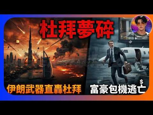 點解伊朗要死打杜拜?三分二報復武器直轟阿聯酋?1.2萬億美元資產緊急大轉移,杜拜變鬼城|娛樂爆爆爆2.0