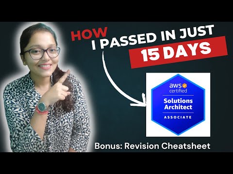 The EXACT Study Strategy I Used to Pass AWS Solutions Architect Associate Exam in Just 15 Days