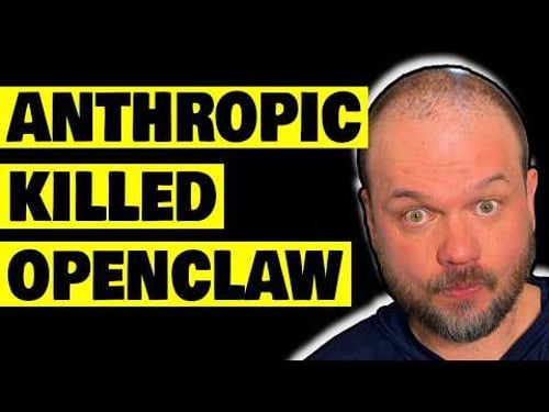 did Anthropic just END OpenClaw?