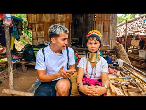 La DURA realidad de las mujeres CUELLO de JIRAFA | Tribu Padaung