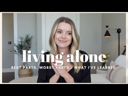 LIVING ALONE: What I've Learned, Tips, Hardest Parts + Best Parts