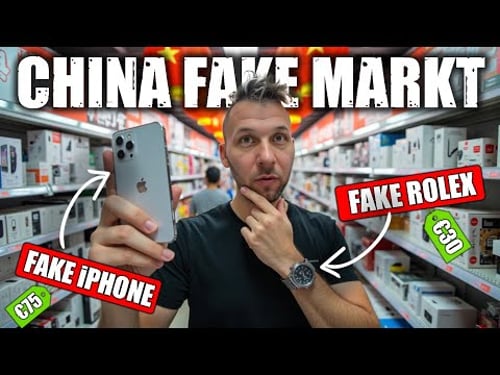 Abzocke auf dem größten Fake-Markt der Welt (China)