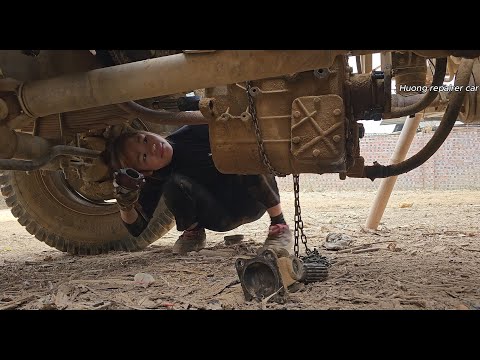 Genius Girl's Challenge: 60 Minutes of Car Rescue at Construction Site
