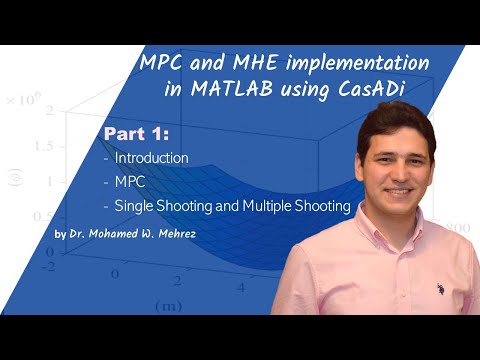 MPC and MHE implementation in Matlab using Casadi | Part 1