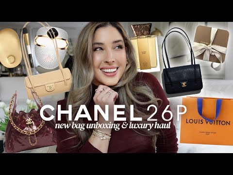 CHANEL 26 Pre Spring Collection Shopping: NEW BAG UNBOXING + LUXURY HAUL π€ LOUIS VUITTON, HERMΓS