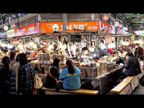 음식에 인생을 걸었다! 흥미롭고 생생한 전통시장 인기 길거리음식 TOP10 몰아보기 / Traditional Market Food Master / korean street food