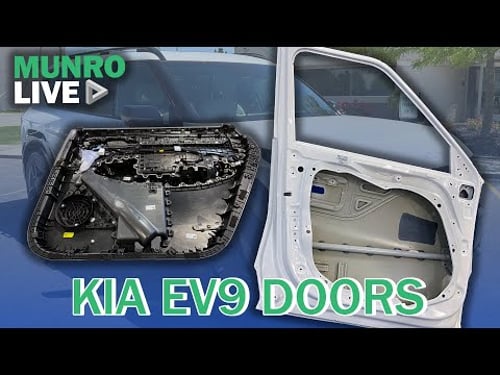 KIA EV9 Door Dissection: What’s Inside?