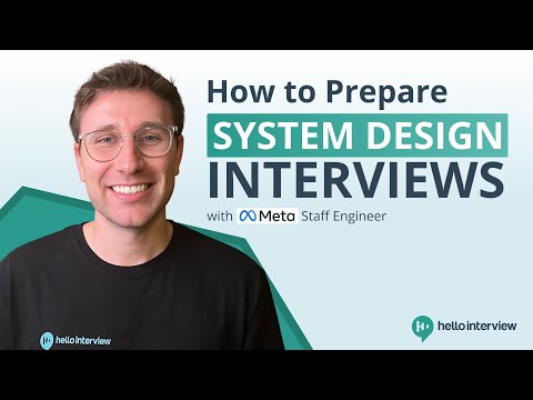 How to Prepare for System Design Interviews w/ Meta Staff Engineer