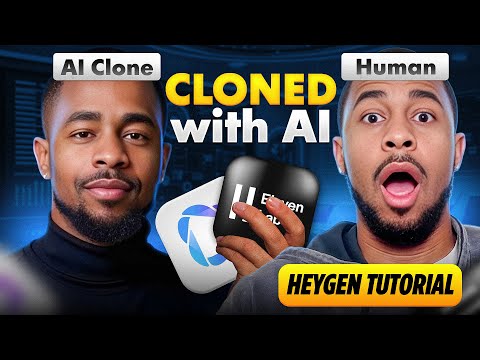 I Cloned Myself with AI! (HeyGen & ElevenLabs Tutorial)