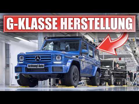 How is the legendary G-Class really created?