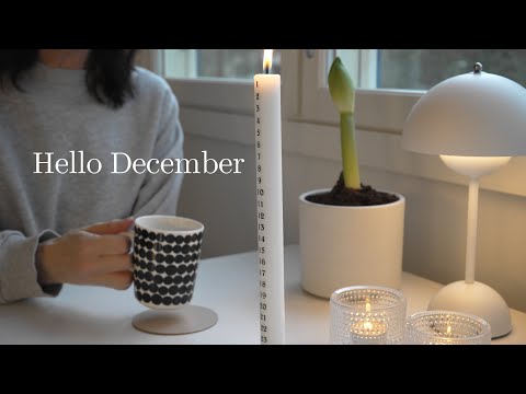 Hello December | Christmas Decor, Room Update | City Walks, Cooking & Baking | Slow Nordic Living