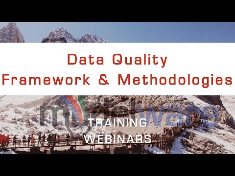 Data Quality Framework & Methodologies for Data Professionals