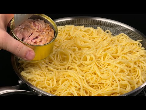 Quick recipe! I cook it almost every day! Mix tuna and pasta!
