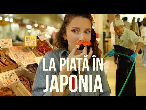 LA PIATA IN JAPONIA 🇯🇵 Preturi exagerate si SUSHI în cea mai mare piata de peste din LUME