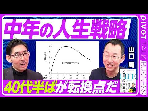 【中年の人生戦略】「短期的に非合理で長期的に合理」を狙え/最悪な40代/度胸より「思考の累積量」/中年の危機はなぜ起きる?/40代半ばは転換点/美味しい立地の賞味期限は10年/頑張る人より凝る人