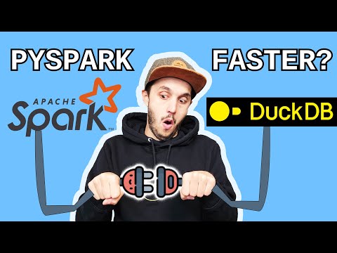 Making PySpark code faster with DuckDB