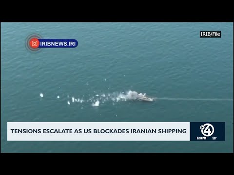Tensions escalate as US blockades Iranian shipping